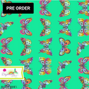 Tula Pink's Daydreamer Butterfly Hugs, Lagoon