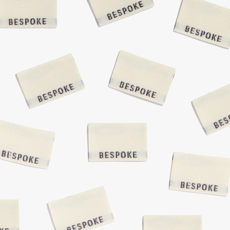 Bespoke,  Sew-in Woven Labels, by KATM, pack of 10
