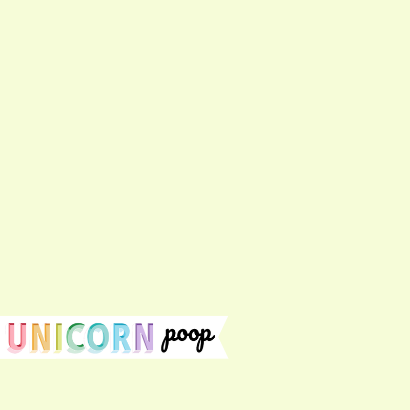 Tula Pink Unicorn Poop Solids - Lemondrop