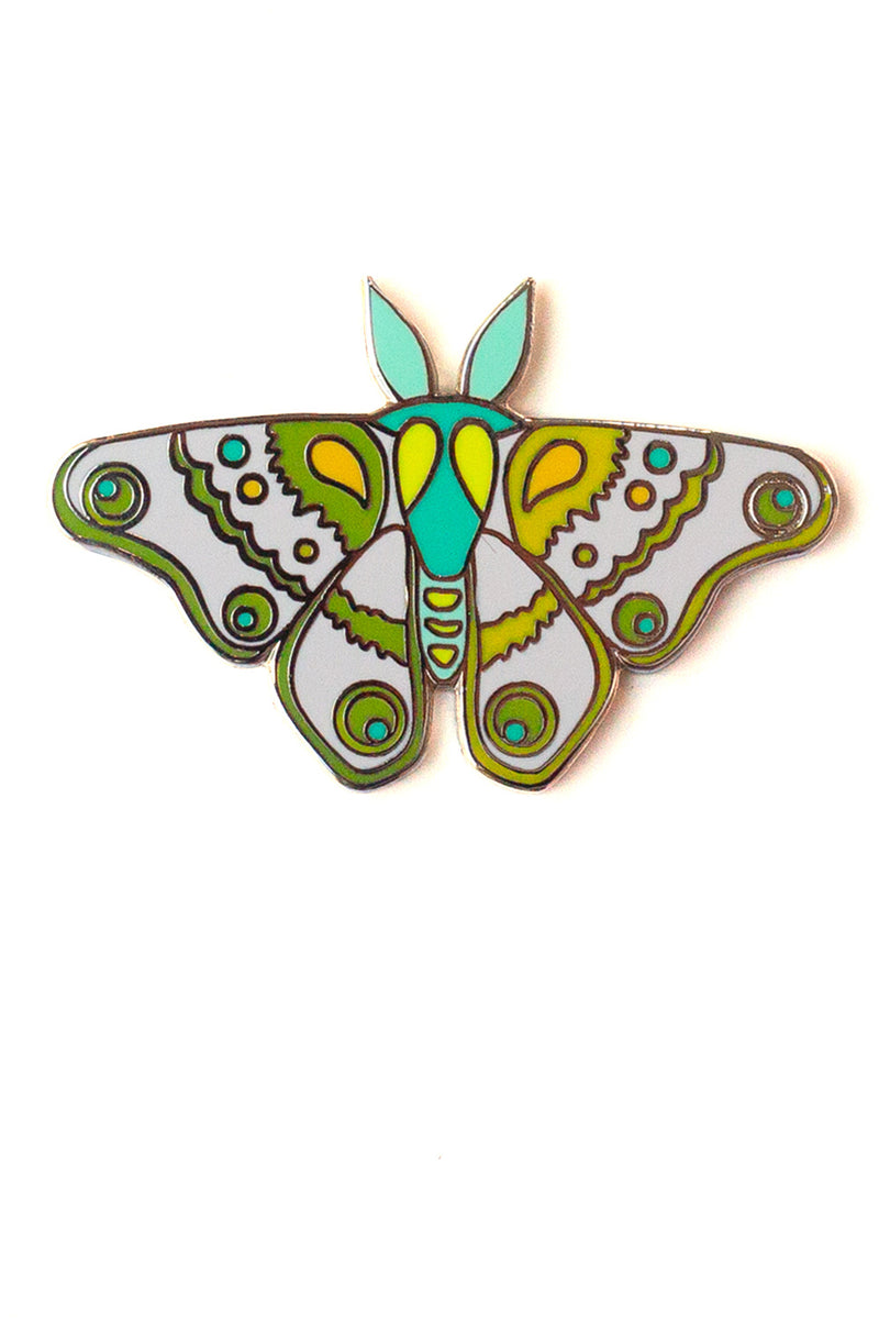 Alison Glass Moth Enamel Pins!