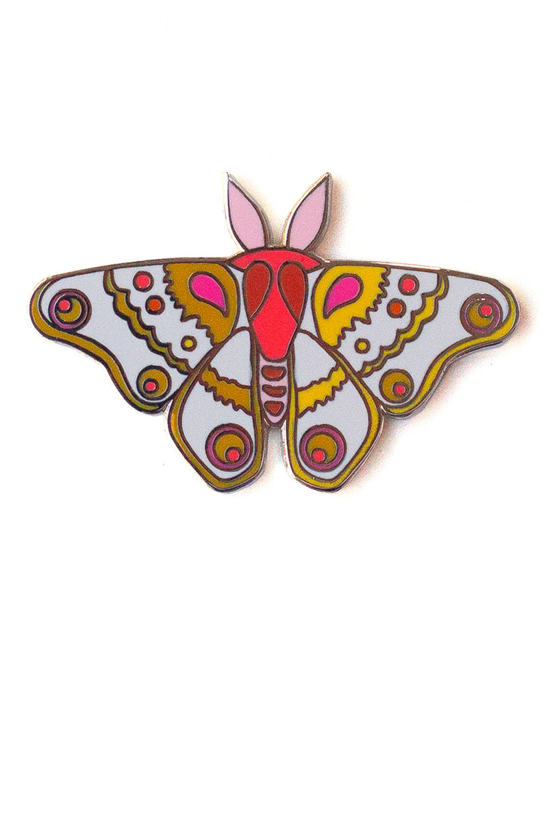 Alison Glass Moth Enamel Pins!