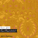 Alison Glass Sun Print 2022 - Menagerie, Amber