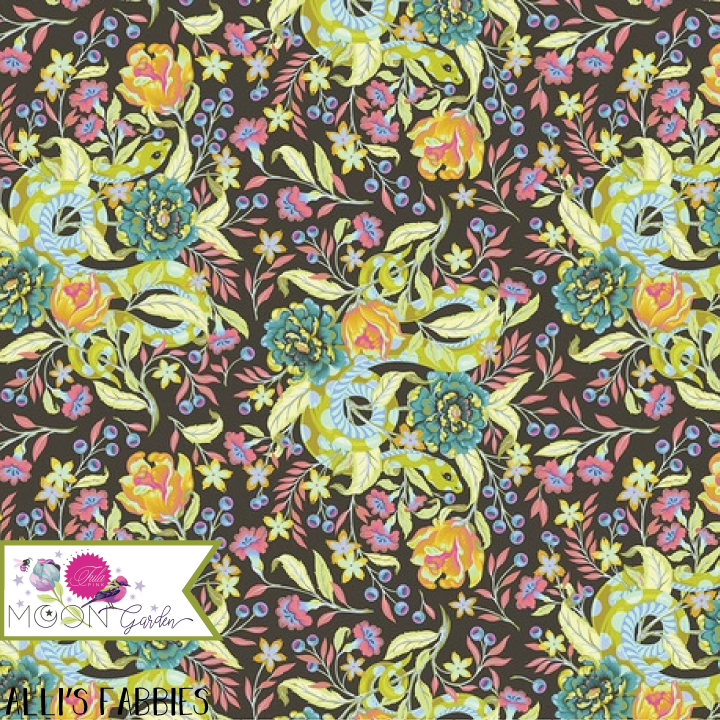 Tula Pink's Moon Garden, Hissy Fit - Dawn