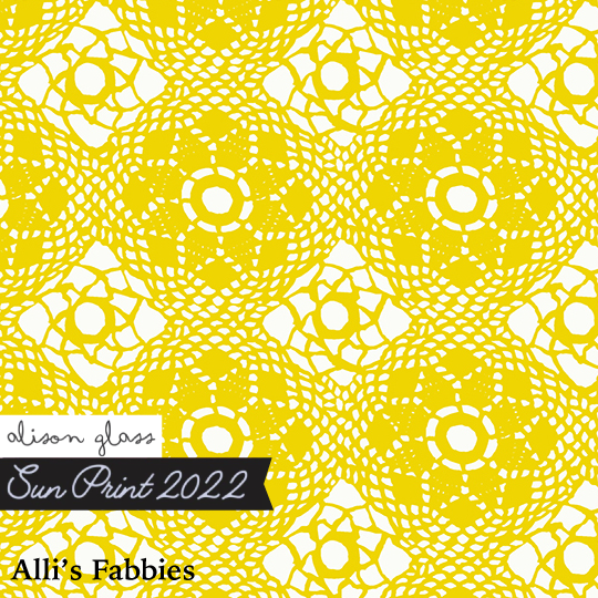 Alison Glass Sun Print 2022 - Crochet, Dandelion