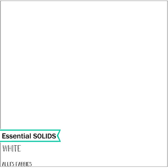 Essential Designer Solids - White